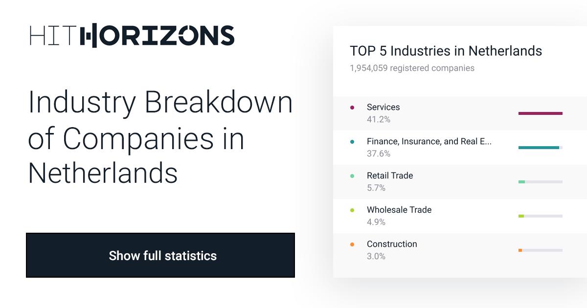 Industry Breakdown of Companies in Netherlands